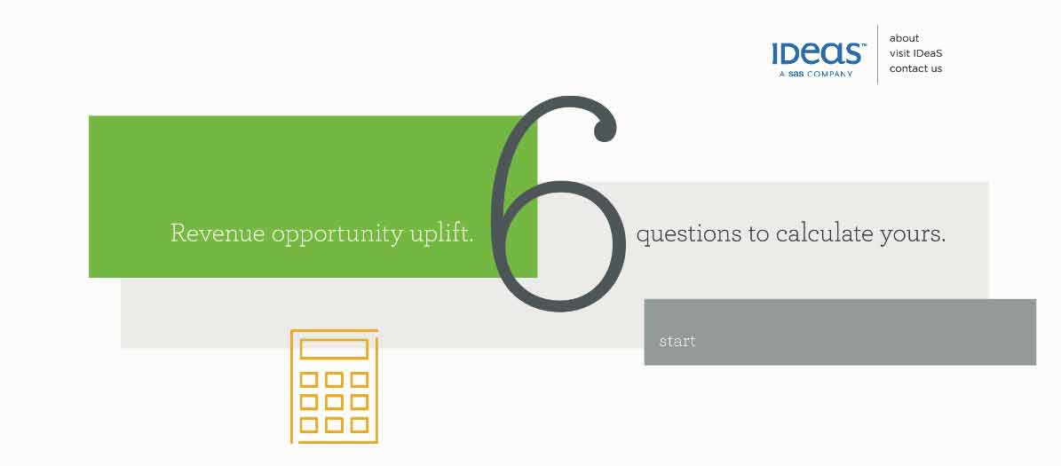 IDeaS cost savings calculator